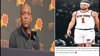 Suns GM James Jones season ending media session - about the future of Durant, Booker & Bradley Beal