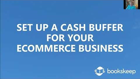 ecomConnect - Ask the Expert | Set up a cash buffer for your e-commerce business