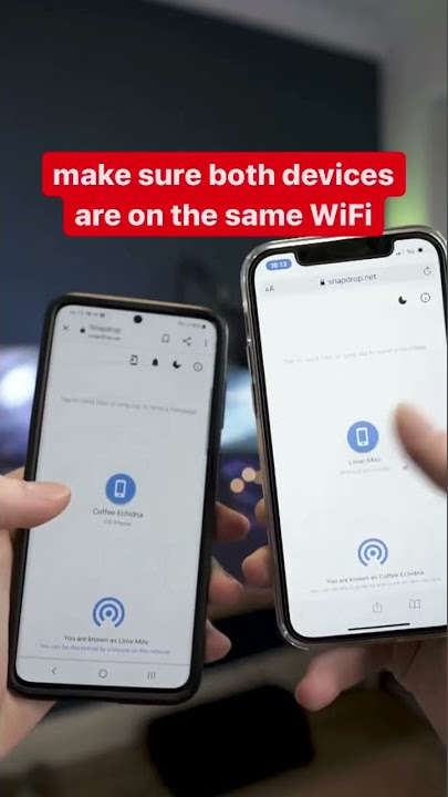 Airdrop between Ios and android device