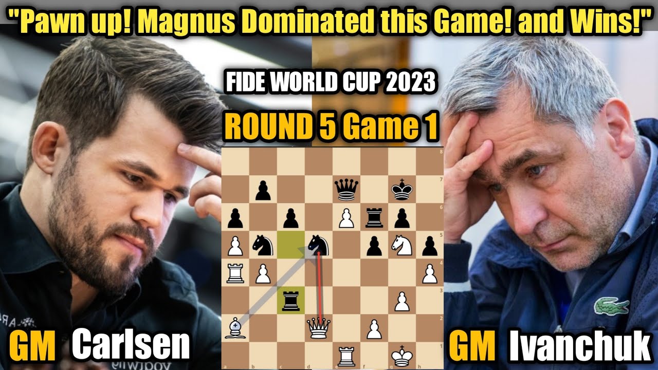 Magnus Carlsen is through to the Quarterfinals of FIDE World Cup! The World  no. 1 defeated Vasyl Ivanchuk 2-0 in their Round 5 match…