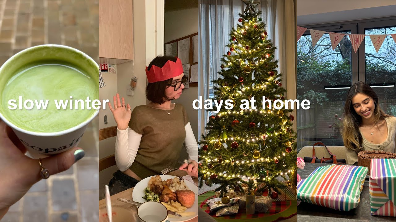 peaceful december days at home