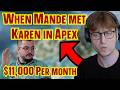 When Mande lifetime ratioed a Karen mom in Apex Legends