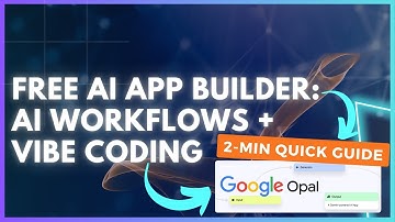 Google Opal (Fully Free) Makes AI App Building EASY: Quick Guide