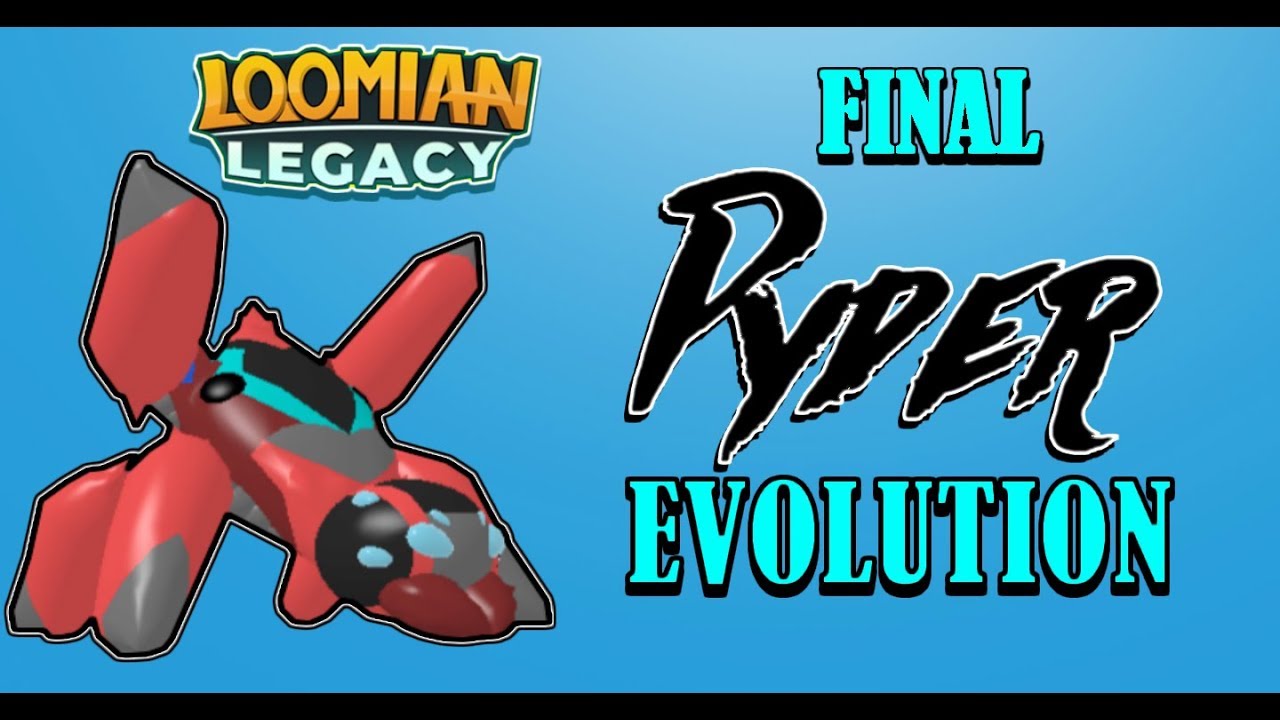 Pyder Evolution Loomian Legacy