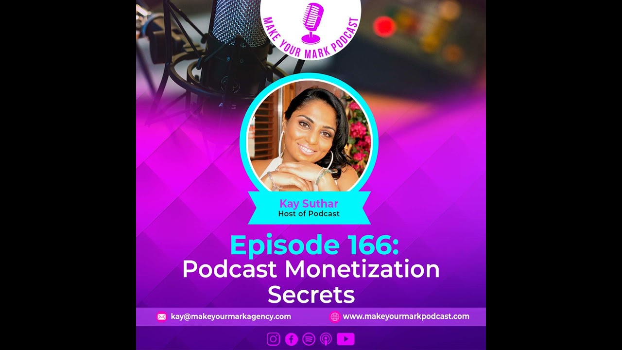 MYM 166 | Podcast Monetization Secrets: 3 Key Strategies to Boost Your Revenue MYM 166 | Podcast Monetization Secrets: 3 Key Strategies to Boost Your Revenue