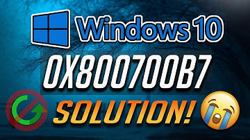 How to Fix Windows Update Error 0x800700b7 in Windows 10 [Tutorial] 2025