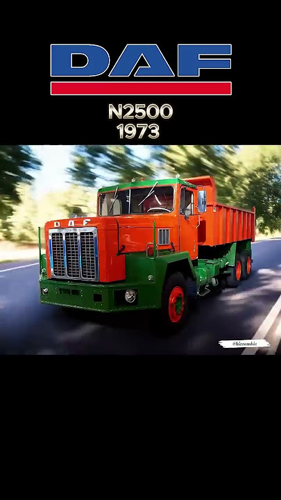 DAF Trucks Evolution (1943‑2025)