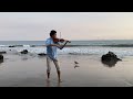 U Move, I Move | Violin Cover | Malibu Beach