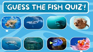 “Dive Deep with Quiz Brainy Bits: Guess the Fish Challenge!”