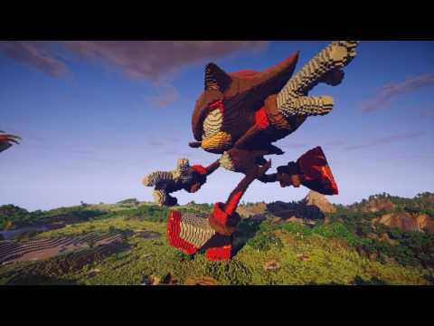 Minecraft  Speed Art  Shadow the Hedgehog  Doovi Minecraft  Speed Art  Shadow the Hedgehog  Doovi