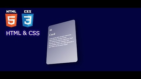 Real Glassmorphism Card Hover Effects