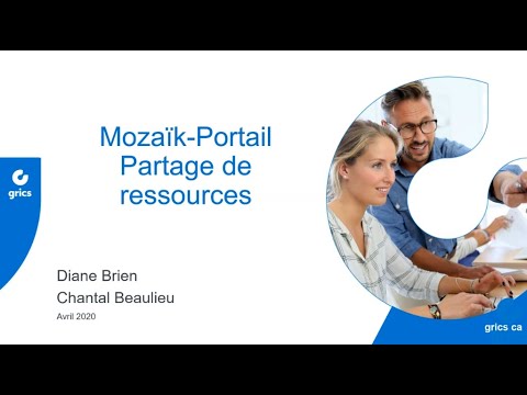 Apprenez à gérer et partager vos ressources - Mozaïk-Portail - Bootcamp enseignants