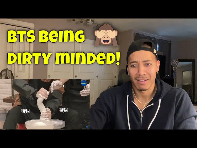 Reacting to BTS Being Dirty Minded! class=