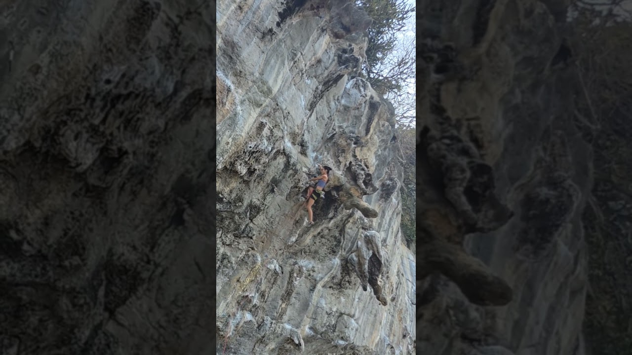 태국.끄라비 톤사이 비치 라밥 5.12a 몸풀이 등반 윤은미 클라이밍 2026.02.15