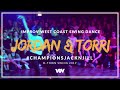 West Coast Swing Dance | Jordan Frisbee + Torri Zzaoui | Champions J&J - D-Townswing 2019