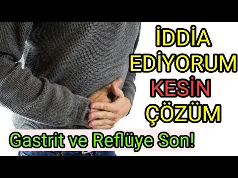 İDDİA EDİYORUM! GASTRİT,REFLÜ VE MİDE ŞİKAYETLERİNE SON! DENEDİM,SONUÇ ALDIM...