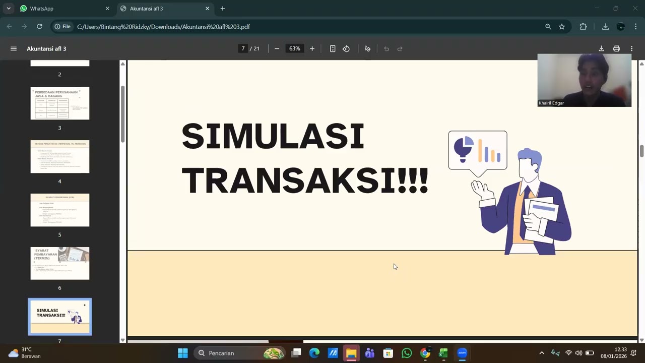 Afl 3 Intro To Accounting (Perusahaan Dagang)