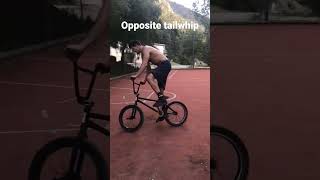 Un par de trucos en bmx