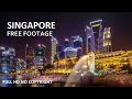 Royalty Free Full HD Singapore Stock Footage || Singapore Footage Video Collection No Copyright