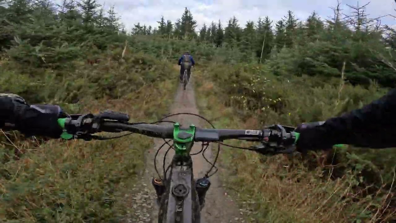 Llandegla B-line part 1 on the eMTBs