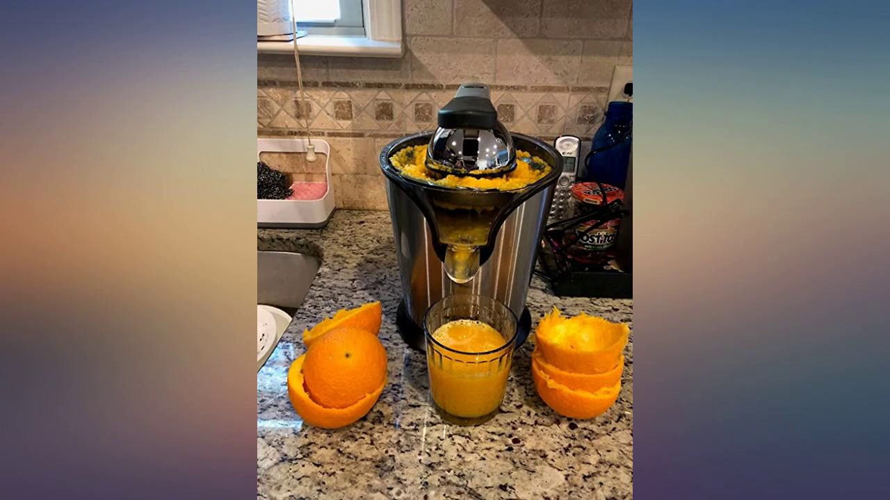 Aicok Electric Orange Juicer Squeezer Powerful 160W Citrus Juicer with