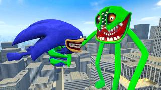 WHAT IF HAPPENS WHEN ROBLOX SNAKE SMILEY'S MEETS SHIN SONIC TAPES LOVE STORY BATTLE | Garry's Mod