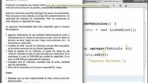 Tutorial Herencia en Java (Vehiculos) (Parte 1 de 3)