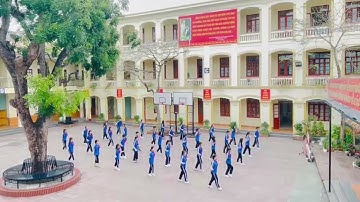 Bài thể dục giữa giờ - Đồng diễn Chachacha - Toca Toca