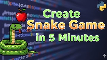 Create Snake Game in Python in Just 5 Minutes | Beginner Tutorial #trending #python #pythontutorial 