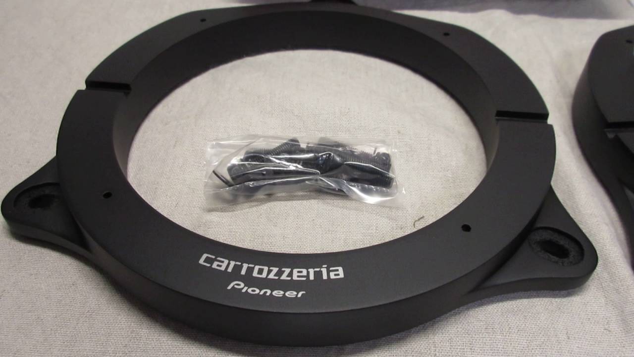 カロッツェリア インナーバッフル UD-K522 17cm - YouTube