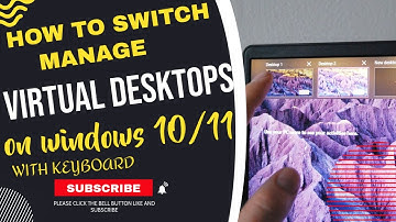 The Secret to Faster Multitasking on Windows  with Virtual Desktop