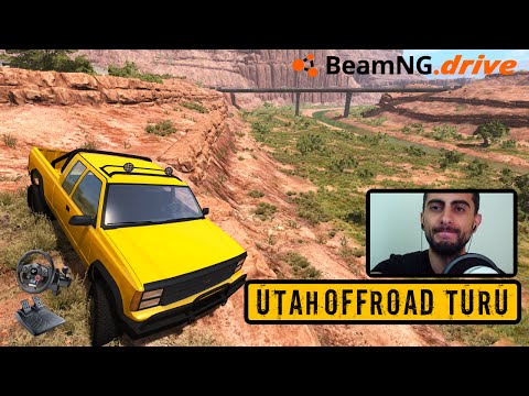 BeamNG.drive Utah'da Offroad Turu [Kamera!]