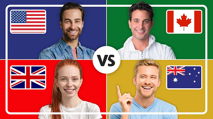 American vs. British vs. Australian vs. Canadian English | Comparing English Accents