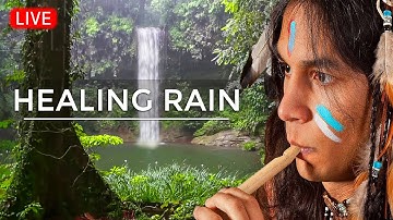 Native American Flute & Rain Sounds | Healing Music for Deep Sleep, Relaxation & Stress Relief