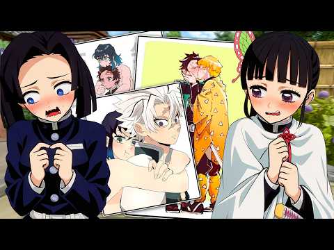 Kanao and Aoi FREAKED OUT seeing their SHIPS with OTHER CHARACTERS! (Demon Slayer VR)