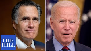 A WIN FOR AMERICA: Romney praises Biden, both parties as infrastructure bill nears finish line