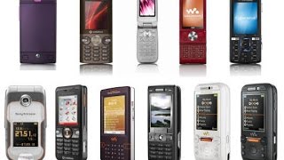 Top 5 - 那些年我瘋狂過的Sony Ericsson手機