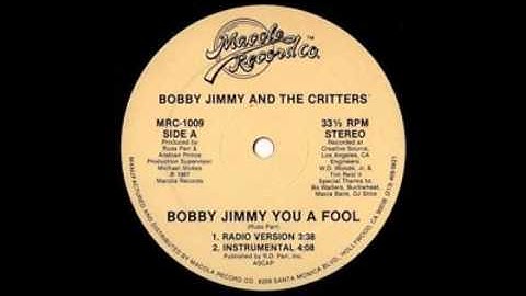 Bobby Jimmy And The Critters   Bobby Jimmy You A Foolinstr