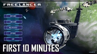 First 10 Minutes  Freelancer Campaign (2K HD Playthrough)