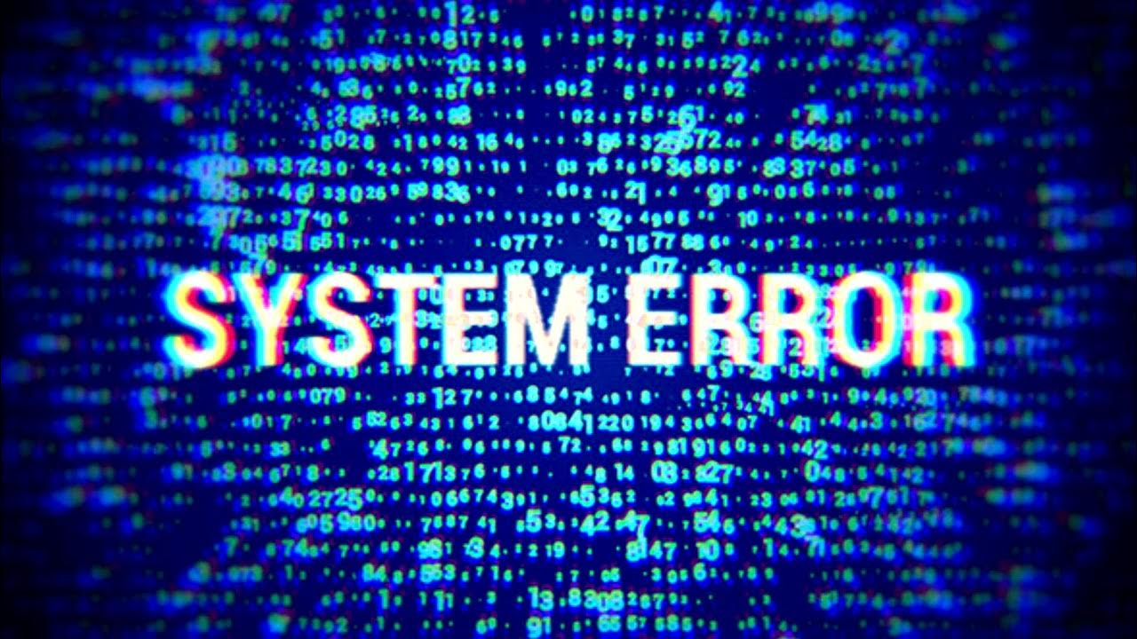 Error code 0x8000ffff. Сбой системы. System Error. Системная ошибка. Сбой системы компьютера.