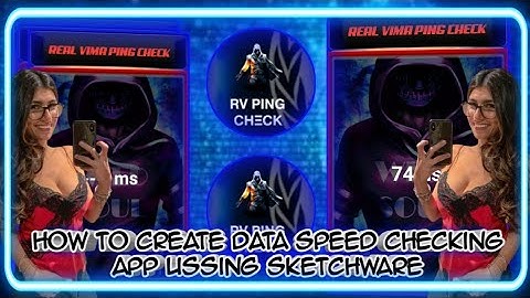 How To Creat Ping Checking App Using Sketchware