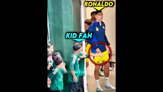 Ronaldo Is Every Kid's Idol 🥶
