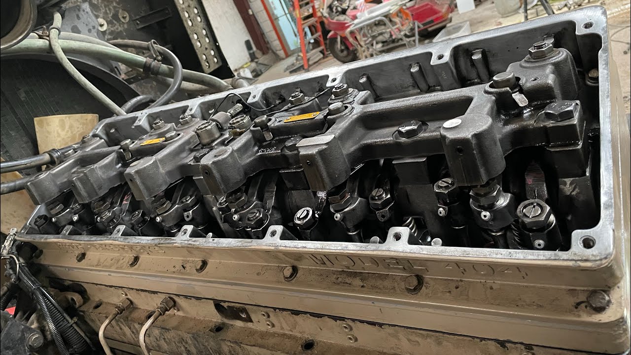 Running the over head on the Cummins l10 in the cabover