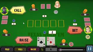 Poker pretty girls battle: texas hold'em gameplay "beat two all-ins at
once"