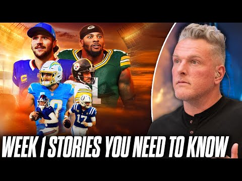 Thumbnail for The Top Stories From NFL's Week 1 Games That You Need To Know! | Pat McAfee Show