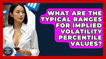 What Are The Typical Ranges For Implied Volatility Percentile Values? - Stock and Options Playbook
