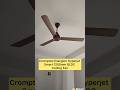 Crompton Energion Hyperjet Smart 1200mm BLDC Ceiling Fan || High Air Delivery ,Matte Black