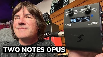 SMALLEST GUITAR SUPER PROCESSOR!!? Two Notes OPUS