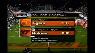 1999 #19 Clemson @ #8 Virginia Tech No Huddle