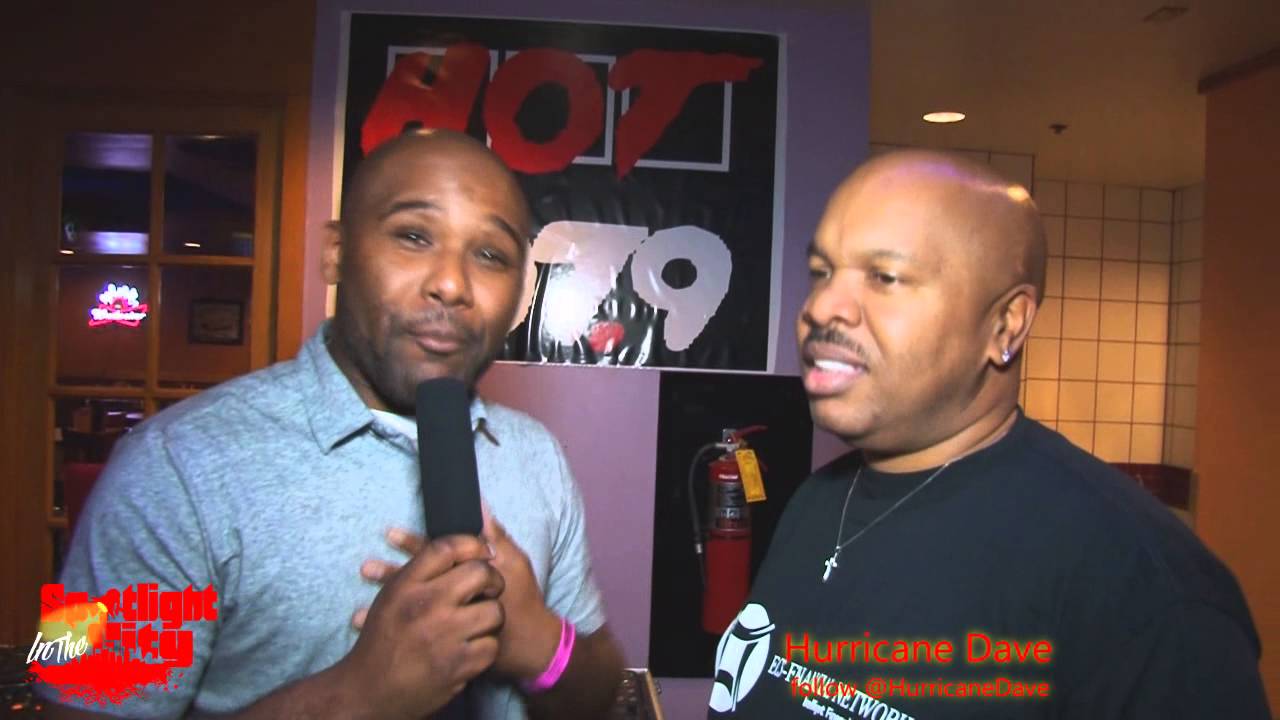 Hurricane Dave, Hot 107.9 interviews at PAYUSA Bowling Against Hunger on Spotlight in the City